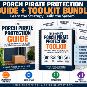 Porch Pirate Protection Guide and Complete Toolkit Bundle